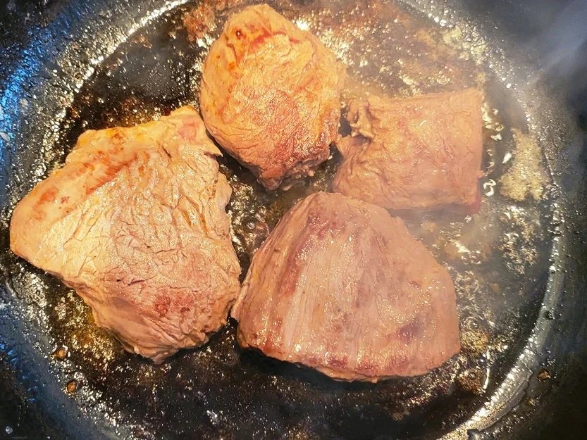 Röstgemüse - Fleisch - Sosse zur kochbar Challenge Januar 2022 - Rezept - Bild Nr. 15306