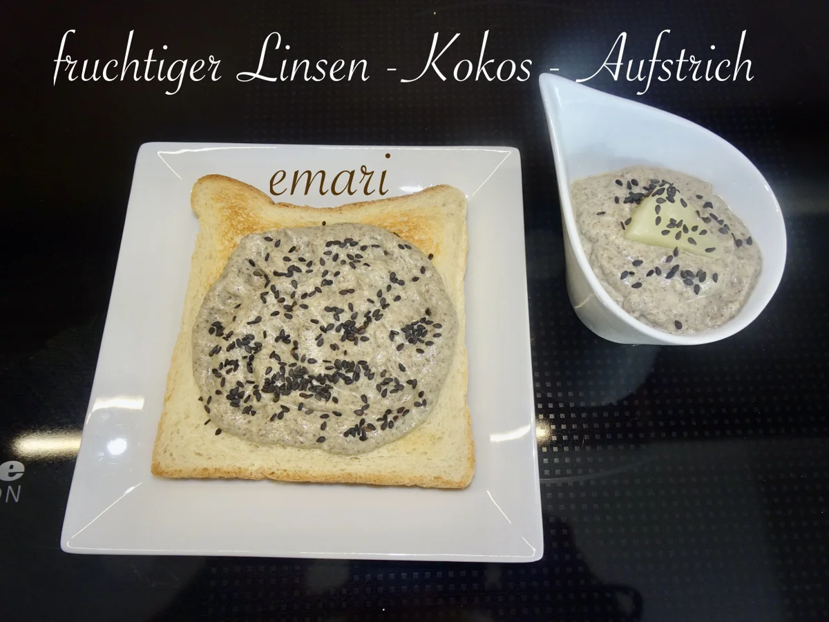 Rezept: Fruchtiger Linsen - Kokos - Aufstrich Bild Nr. 9 Fruchtiger Linsen - Kokos - Aufstrich - Rezept - Bild Nr. 9