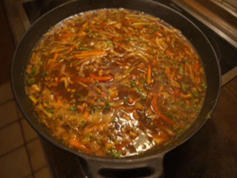 Scharf-saure Hühnersuppe - Rezept - Bild Nr. 20