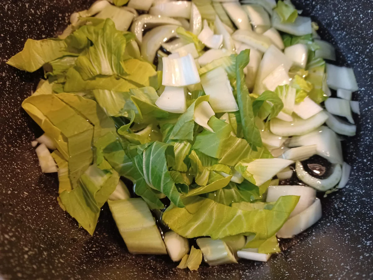 Stielmus mit Hackbällchen - Rezept - Bild Nr. 6