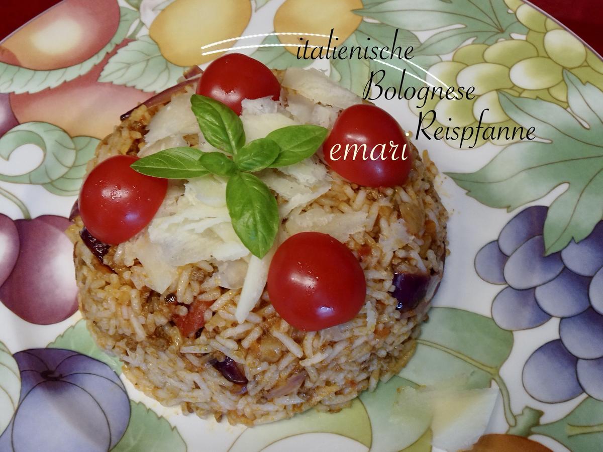 Italienische Bolognese Reispfanne - Rezept - Bild Nr. 2