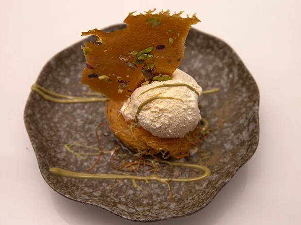 Künefe Cup (Engelshaar angerichtet mit Vanille Eis) - Rezept - Bild Nr. 15323