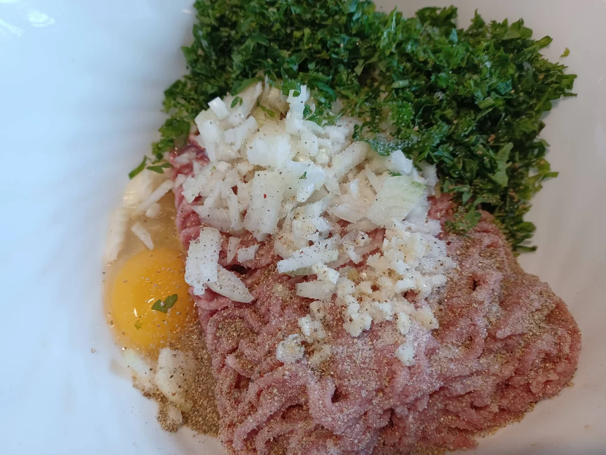 Gemüseragout mit gefüllten Kartoffeln - Rezept - Bild Nr. 15332