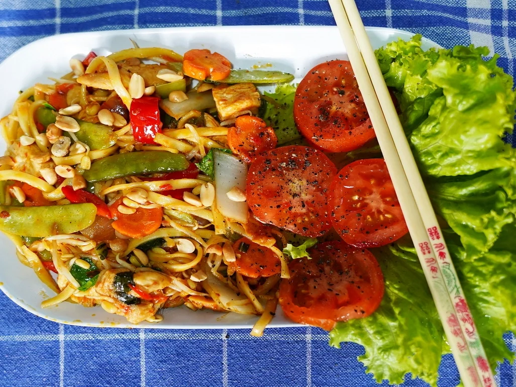 Rezept: Gebratene Nudeln mit Cap Cay – Mi Goreng Cap Cay Bild Nr. 2 Gebratene Nudeln mit Cap Cay – Mi Goreng Cap Cay - Rezept - Bild Nr. 2