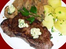 Rumpsteak mit pikanten Champignons - Rezept - Bild Nr. 2