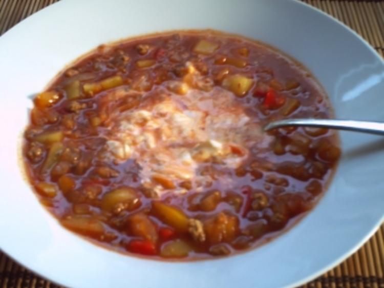 Mitternachtssuppe mit Hackfleisch Rezepte - kochbar.de