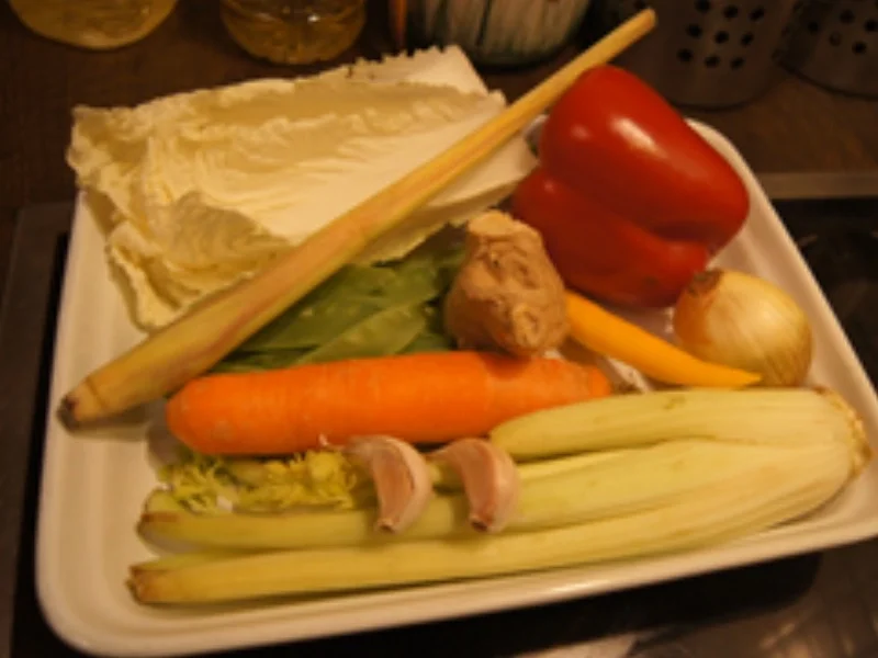 Rezept: Thailändisches gelbes Curry mit Shrimps und Basmatireis Bild Nr. 15326 Thailändisches gelbes Curry mit Shrimps und Basmatireis - Rezept - Bild Nr. 15326