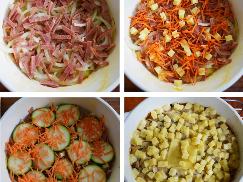 Würziger Kartoffel-Zucchini-Auflauf - Rezept - Bild Nr. 15326