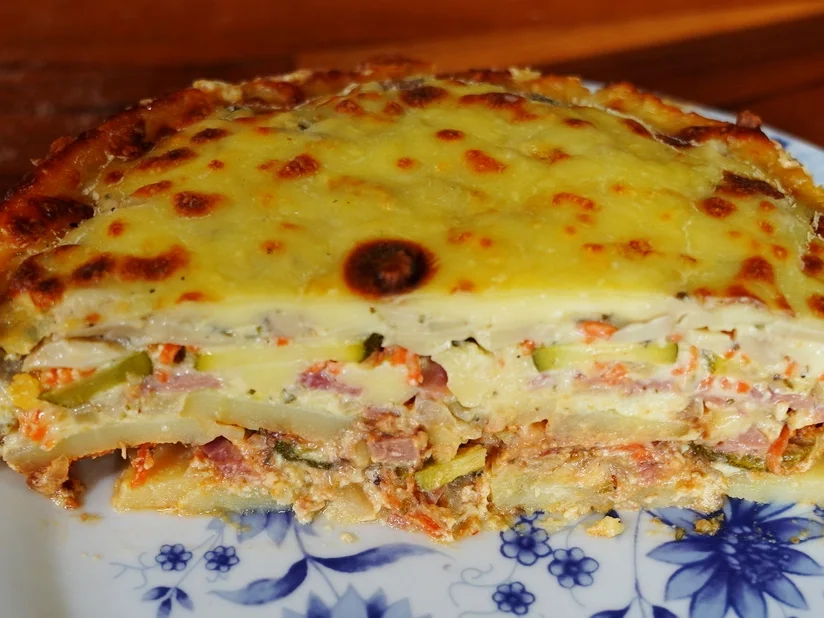 Würziger Kartoffel-Zucchini-Auflauf - Rezept - Bild Nr. 15327