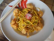 Frittierter Tofu mit Mie-Bratnudeln - Rezept - Bild Nr. 2