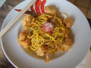 Frittierter Tofu mit Mie-Bratnudeln - Rezept - Bild Nr. 2