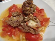 Hackfleisch-Muffins mit Tomate-Mozzarella-Überraschung - Rezept - Bild Nr. 15325