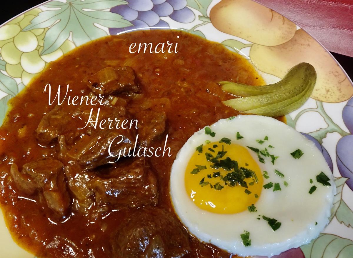 Wiener Herren Gulasch - Rezept - Bild Nr. 15345