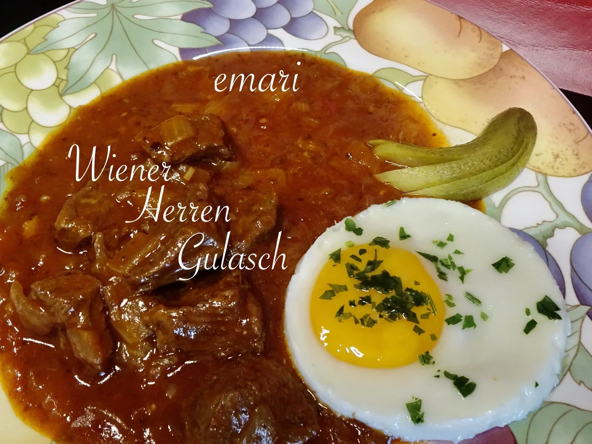 Wiener Herren Gulasch - Rezept - Bild Nr. 15345