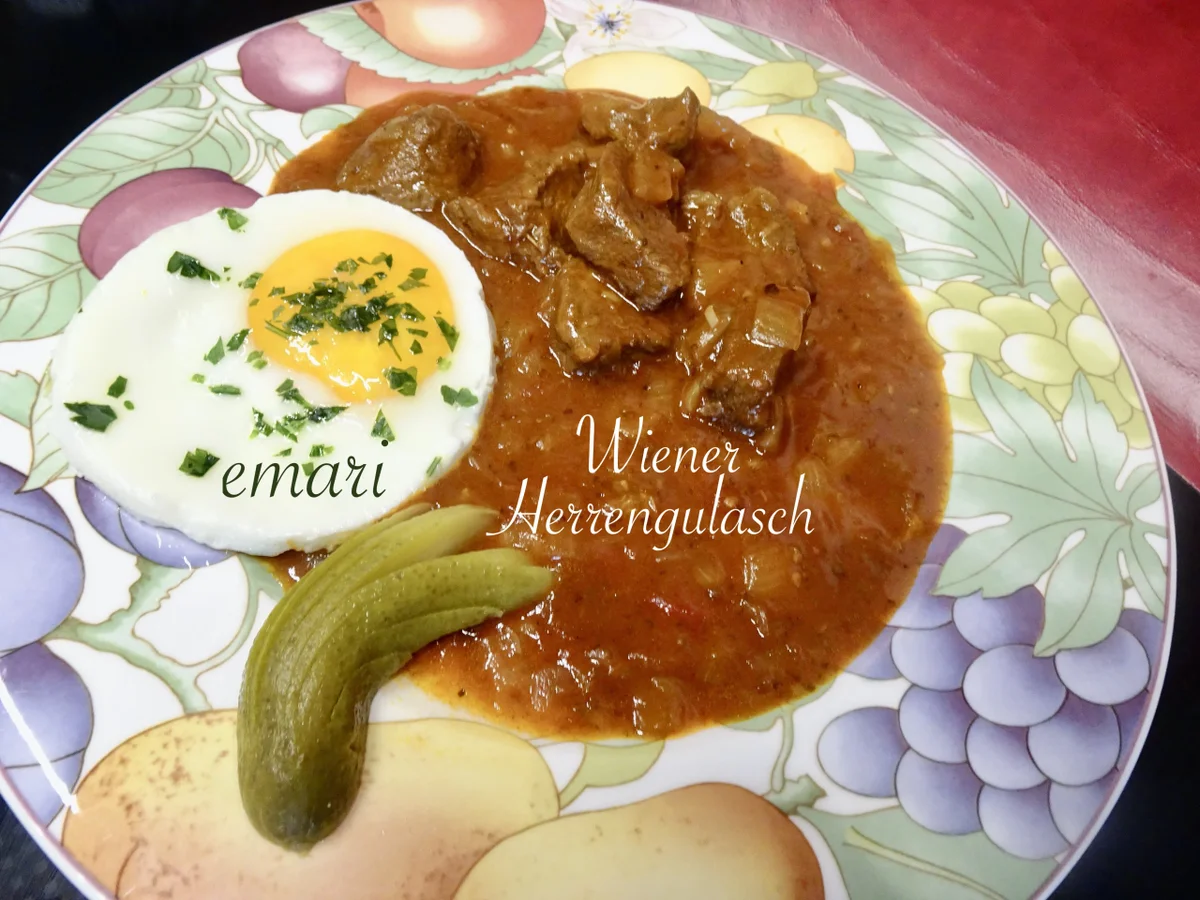 Wiener Herren Gulasch - Rezept - Bild Nr. 15344