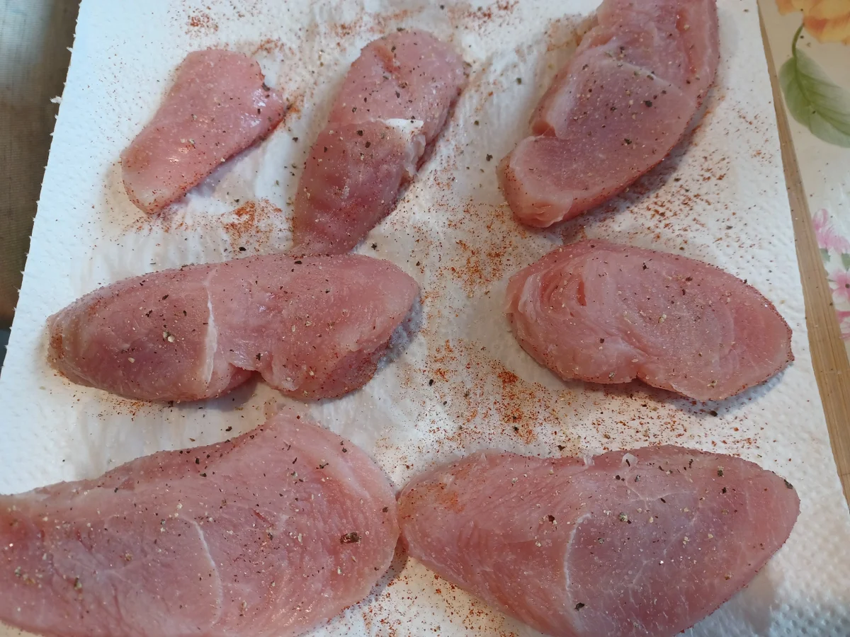 Rezept: Minutensteaks von der Pute in Sahnesoße Bild Nr. 15328 Minutensteaks von der Pute in Sahnesoße - Rezept - Bild Nr. 15328