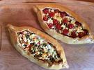 Vegetarische Pide mit Paprika- und Spinatfüllung - Rezept - Bild Nr. 15340