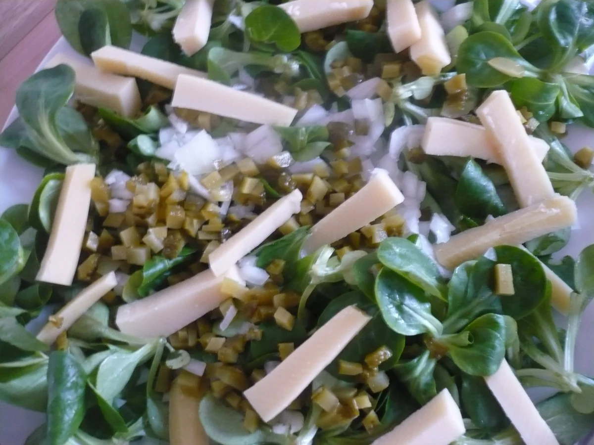 Rezept: Bayrischer Feldsalat Bild Nr. 11 Bayrischer Feldsalat - Rezept - Bild Nr. 11