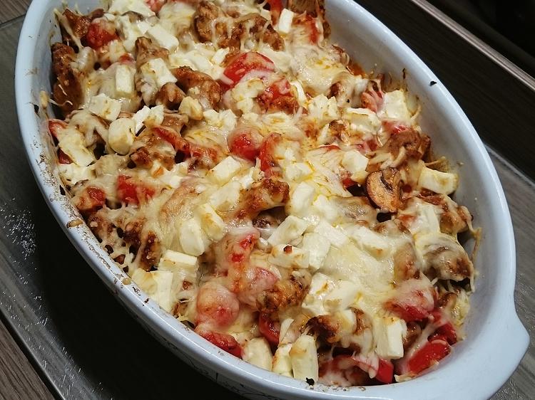 Mein Gyros Spezial mit Paprika und Champignons - einfach - von Gitto