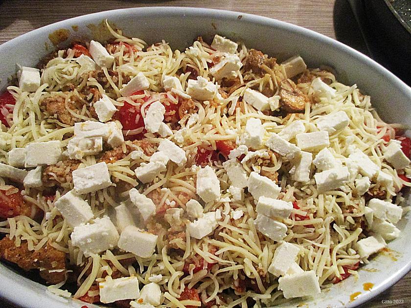 Mein Gyros Spezial mit Paprika und Champignons - einfach - von Gitto Mein Gyros Spezial mit Paprika und Champignons - einfach - von Gitto