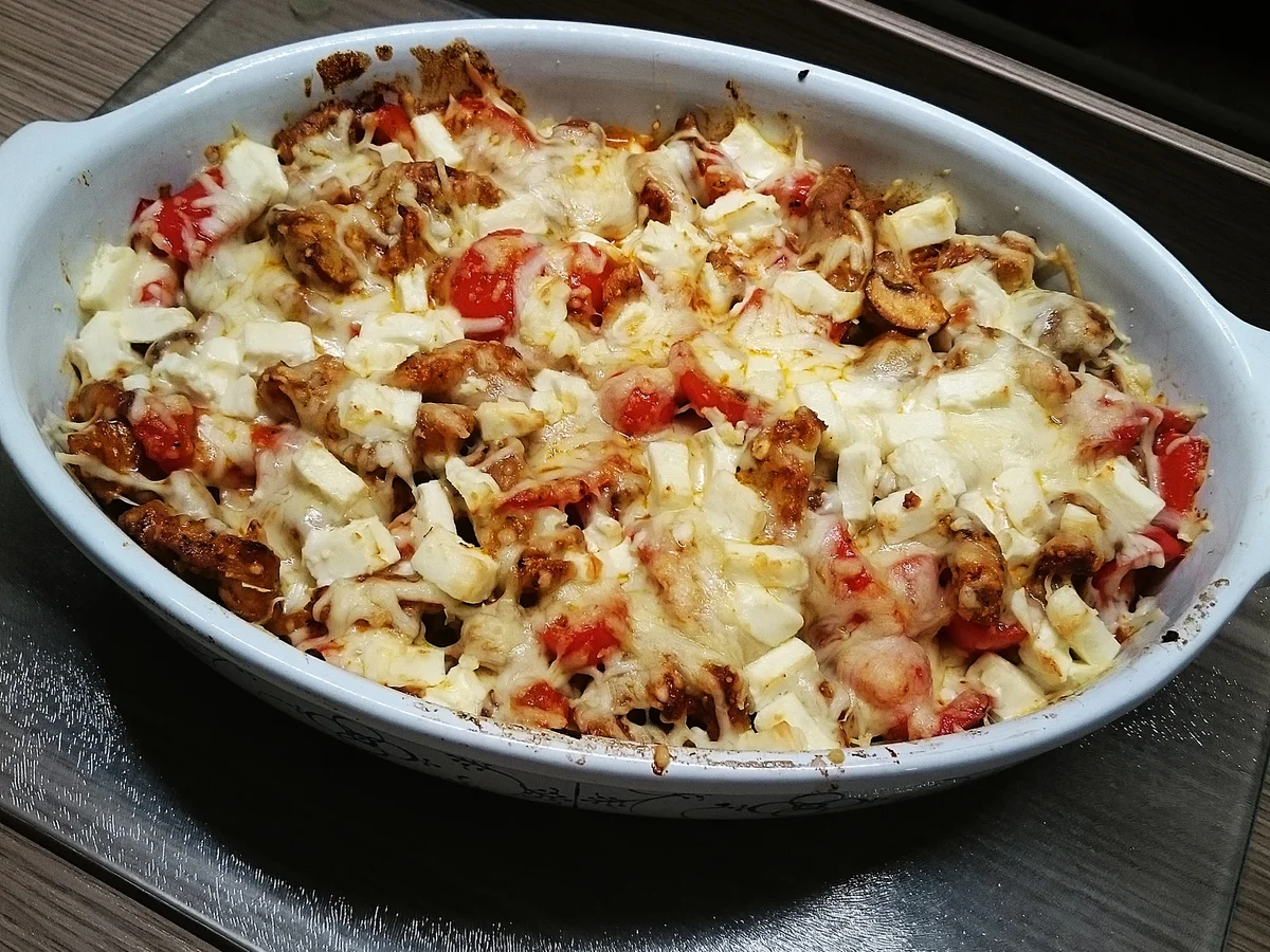 Rezept: Mein Gyros "Spezial" mit Paprika und Champignons Bild Nr. 15347 Mein Gyros "Spezial" mit Paprika und Champignons - Rezept - Bild Nr. 15347