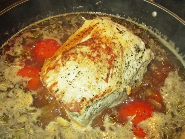 Schweinerücken mit Zwiebel-Bacon-Füllung - Rezept - Bild Nr. 15351