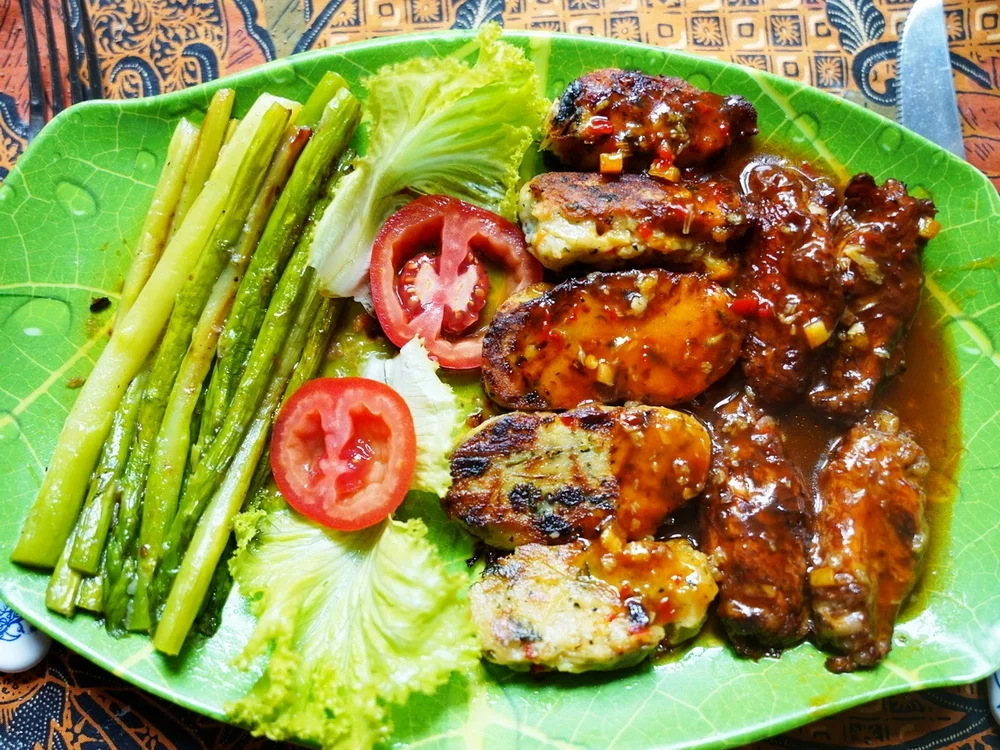 Bunter Serviettenknödel - Rezept - Bild Nr. 15350