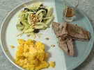 Rezept: Saltimbocca mit Polenta und Fenchelsalat Bild Nr. 2 Saltimbocca mit Polenta und Fenchelsalat - Rezept - Bild Nr. 2