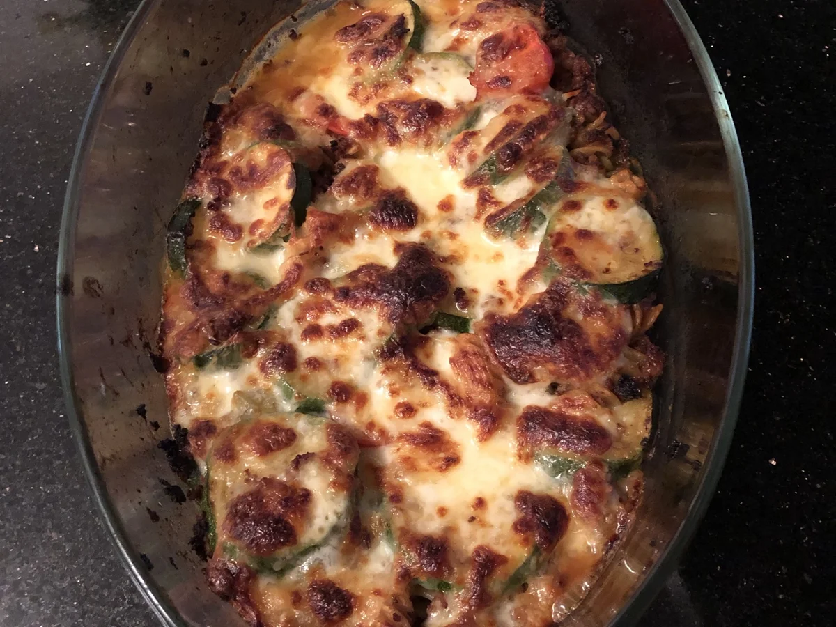 Zucchinia-Hackfleisch-Auflauf - Rezept - Bild Nr. 15352