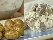 Matjestatar und Ofenkartoffeln - Rezept