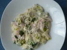 Schinken- Nudeln mit Käsesoße - Rezept - Bild Nr. 2