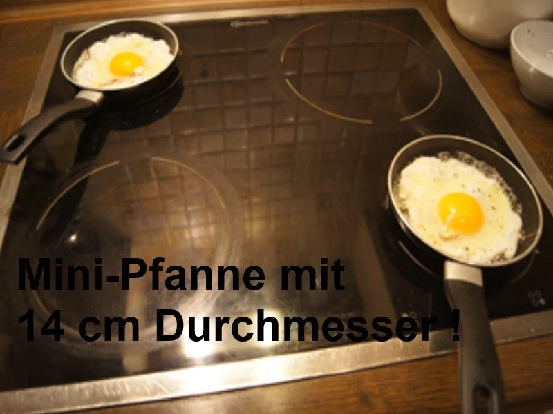 Bauernbrot mit Schinken und Spiegelei - Rezept - Bild Nr. 7