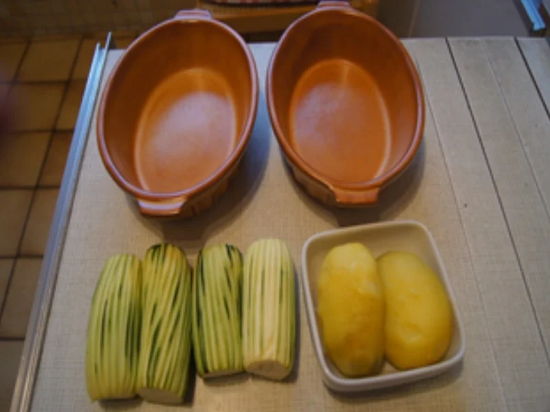 Rezept: Zucchini-Kartoffel-Auflauf Bild Nr. 15358 Zucchini-Kartoffel-Auflauf - Rezept - Bild Nr. 15358