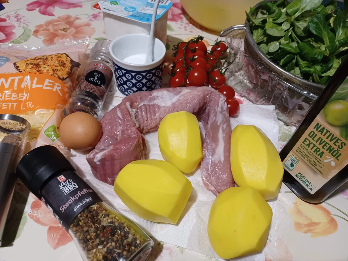 Rezept: Schweinefilet im Kartoffelmantel Bild Nr. 15355 Schweinefilet im Kartoffelmantel - Rezept - Bild Nr. 15355