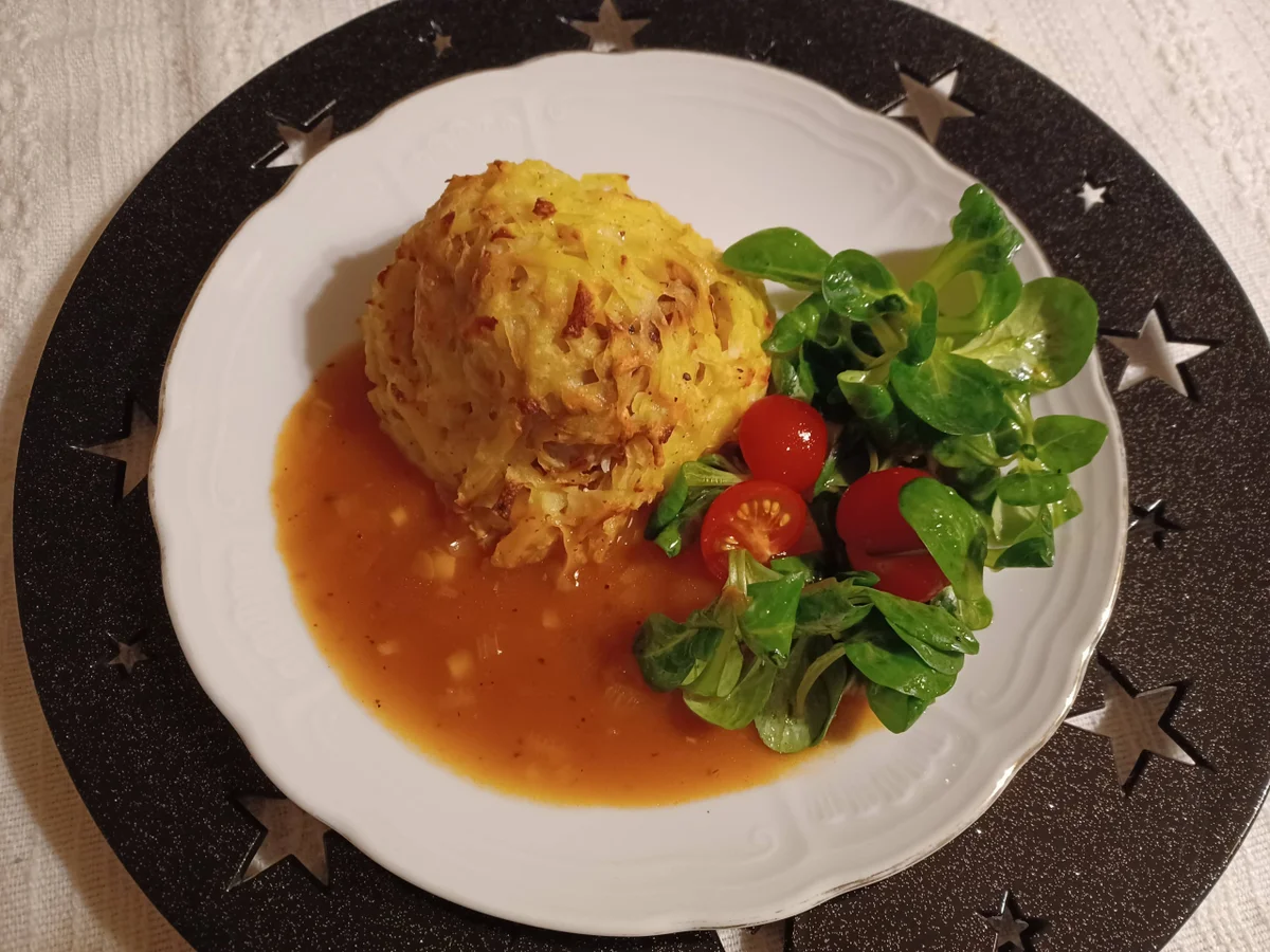 Rezept: Schweinefilet im Kartoffelmantel Bild Nr. 15363 Schweinefilet im Kartoffelmantel - Rezept - Bild Nr. 15363