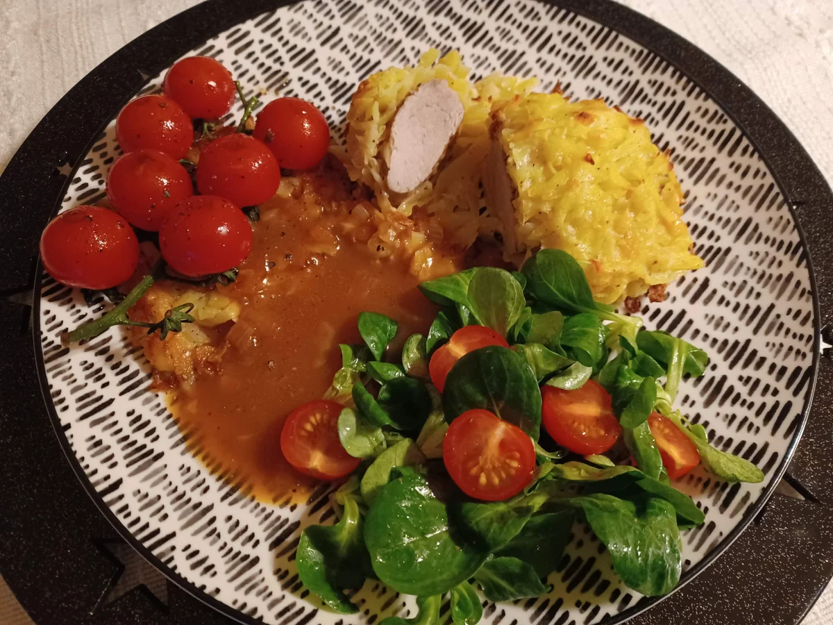 Rezept: Schweinefilet im Kartoffelmantel Bild Nr. 15364 Schweinefilet im Kartoffelmantel - Rezept - Bild Nr. 15364