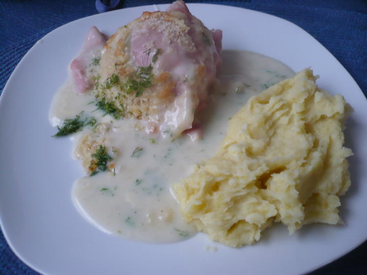 Fenchelgratin mit Schinken - Rezept mit Bild - kochbar.de