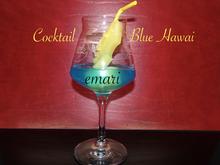 Cocktail - Blue Hawai - Rezept - Bild Nr. 4