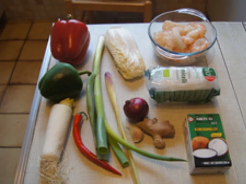 Garnelensuppe mit Kokosmilch - Rezept - Bild Nr. 15363