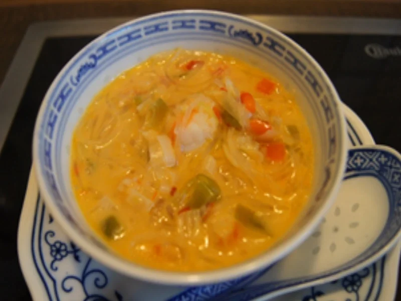 Garnelensuppe mit Kokosmilch - Rezept - Bild Nr. 15378