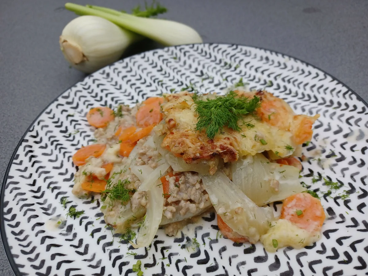 Hackfleisch - Fenchel - Auflauf - Rezept - Bild Nr. 15382