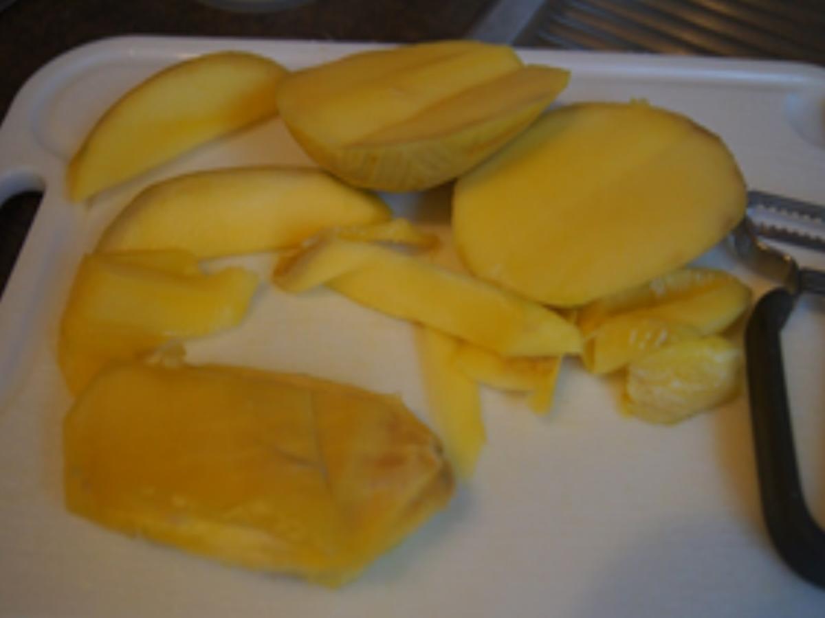Mangocreme mit karamellisierten Nüssen - Rezept - Bild Nr. 4