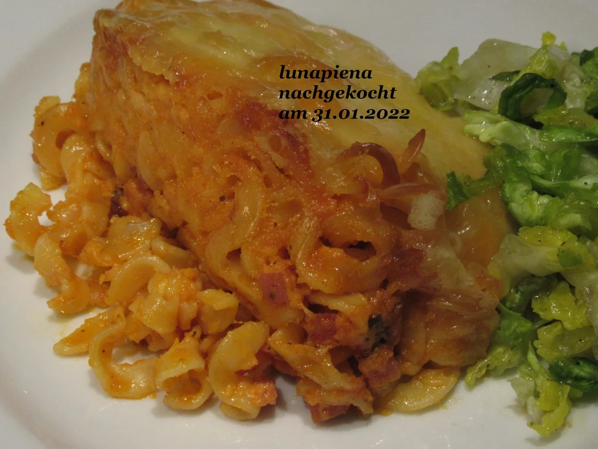 Nudel Schinken Gratin wie aus der Tüte - Rezept - Bild Nr. 2