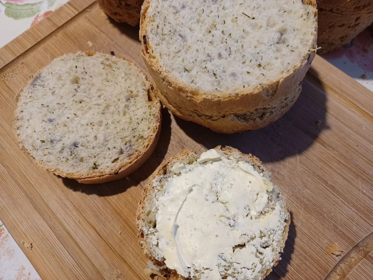 Rezept: Kräuterbrot im Blumentopf Bild Nr. 15391 Kräuterbrot im Blumentopf - Rezept - Bild Nr. 15391