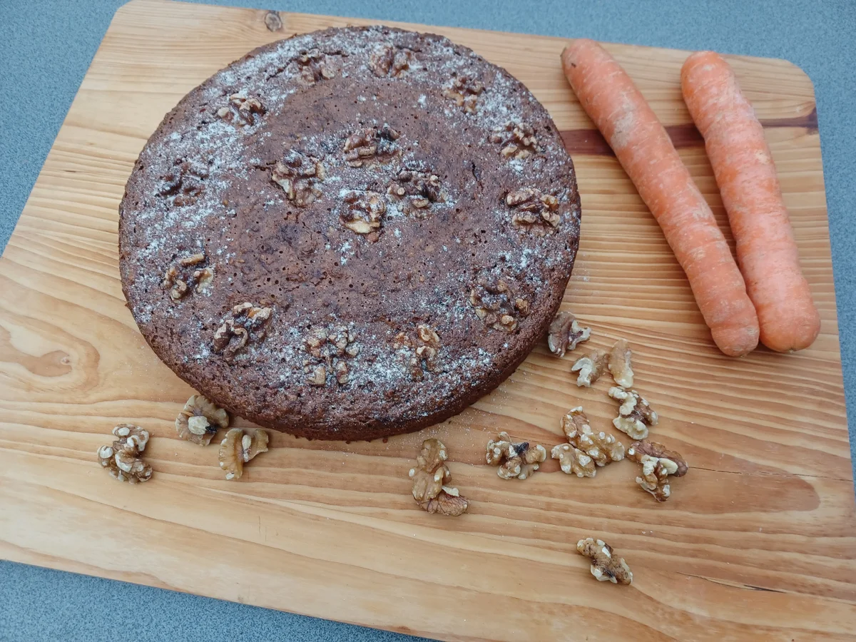 Möhren - Nuss - Kuchen - Rezept - Bild Nr. 2