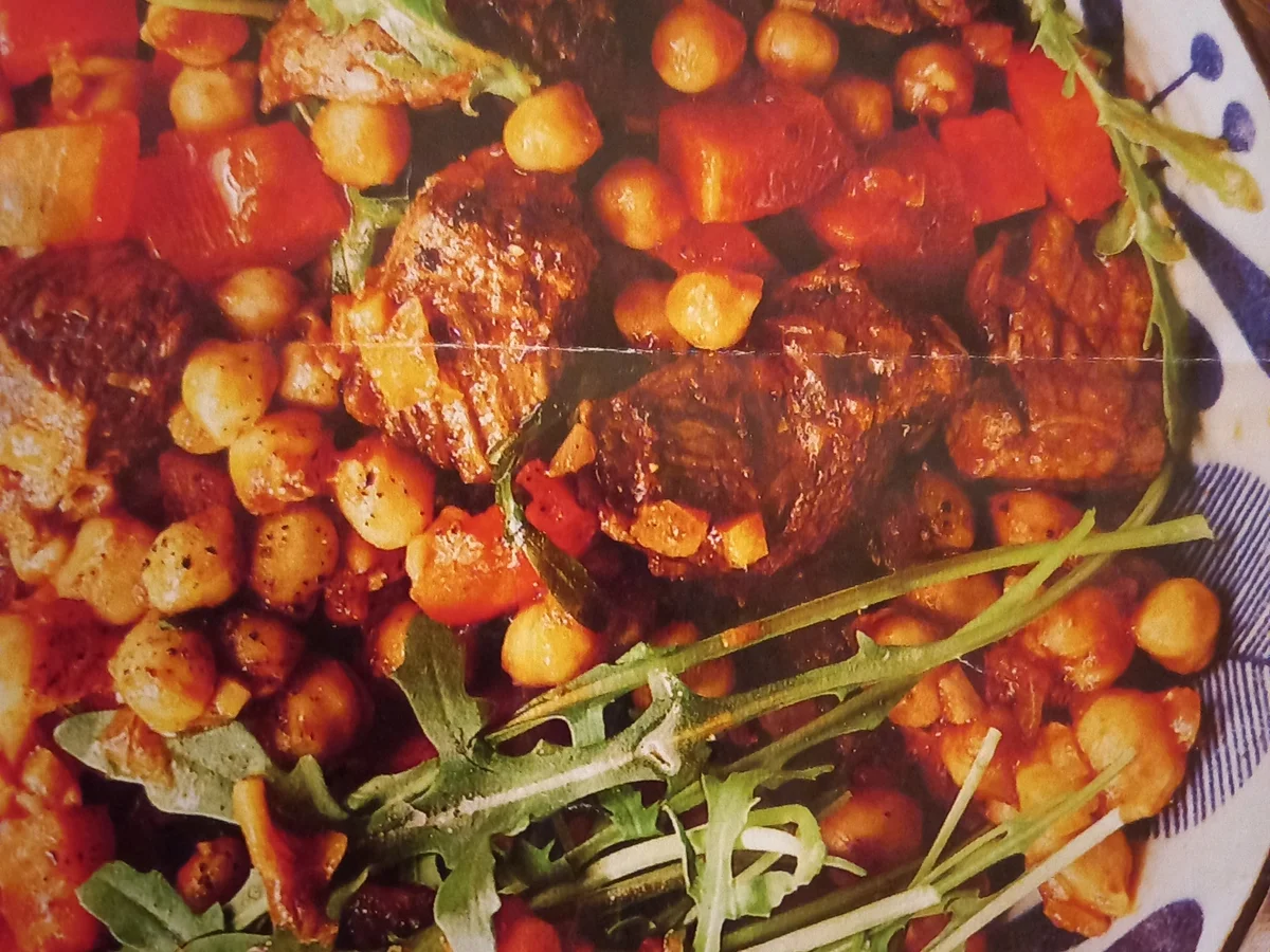 Rindfleisch-Rucola-Salt - Rezept - Bild Nr. 15378