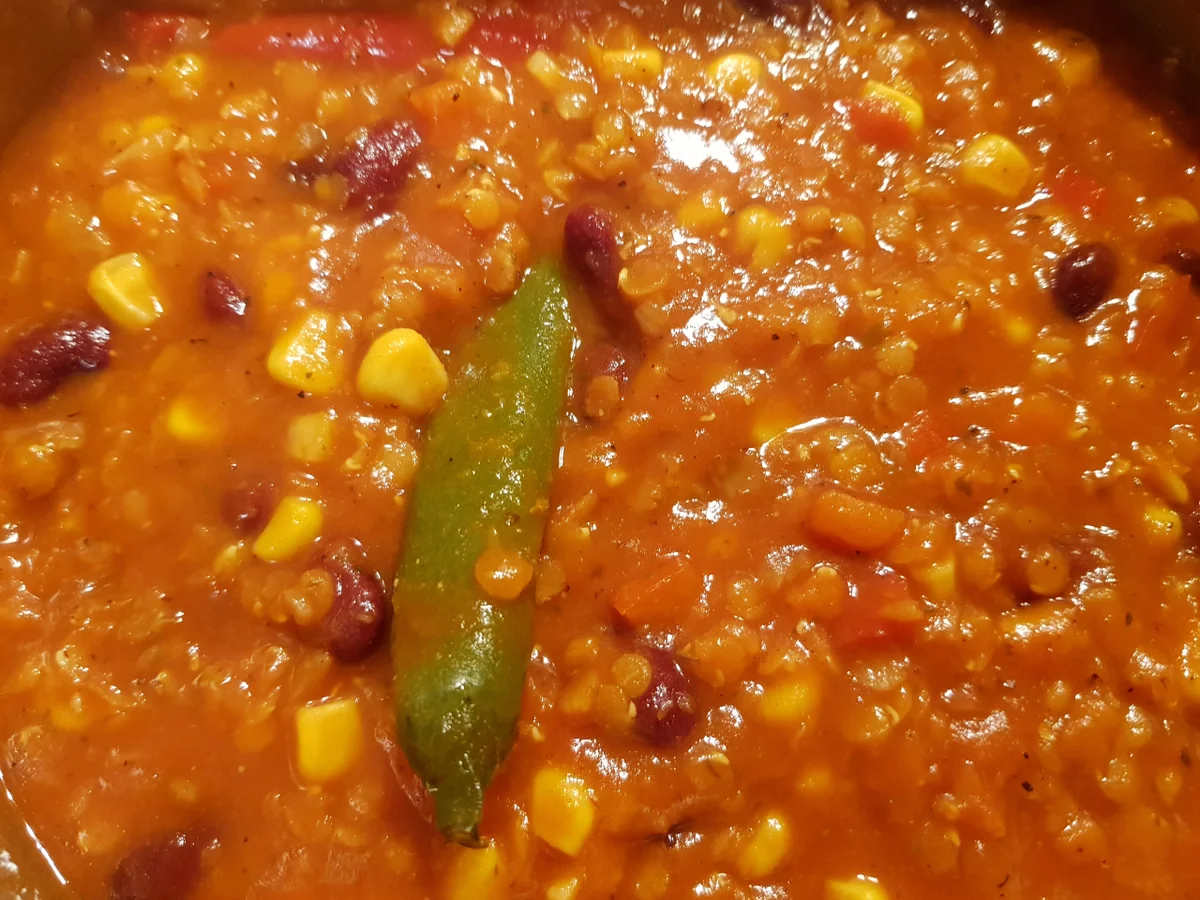 Vegetarisch Chili sin Carne - Rezept - Bild Nr. 15378