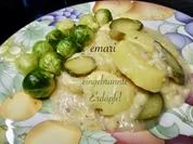 Eingebrannte Erdäpfel mit Kohlsprossen  - ein altes Bergbauernrezept - Rezept - Bild Nr. 15391