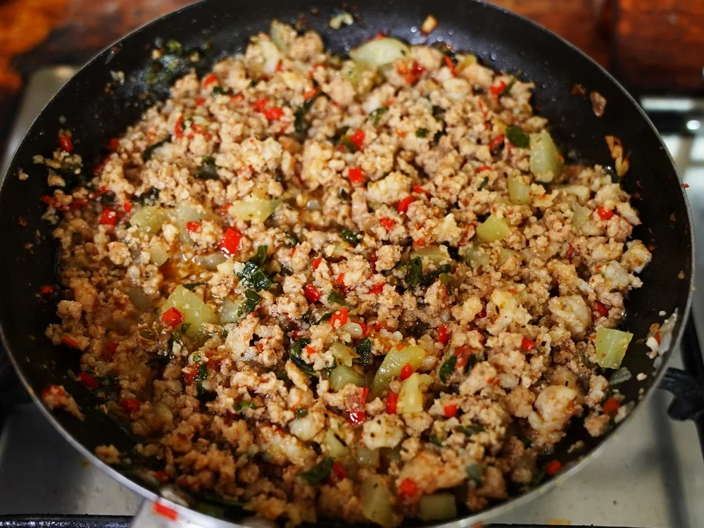 Gefüllte Chayote -- staffed cho-cho - Rezept - Bild Nr. 15380