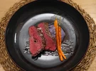 Roastbeef mit glasierten Karotten und Vanille-Sauce - Rezept - Bild Nr. 2
